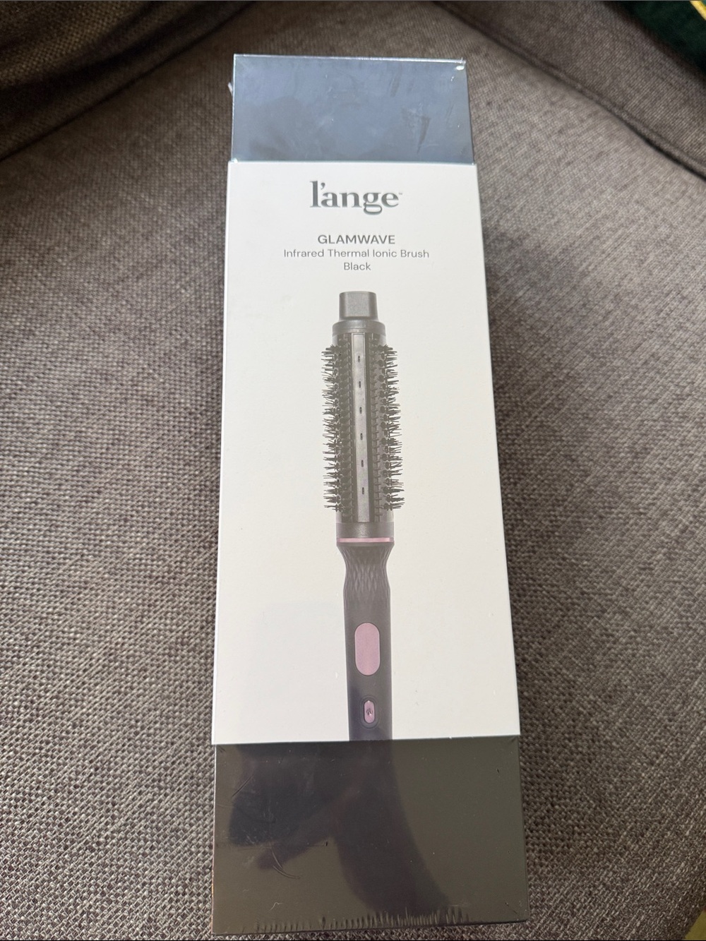 l’ange Glamwave Infrared Thermal Ionic Brush, New in Box, Black